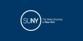 SUNY logo with the text The State University of New York.